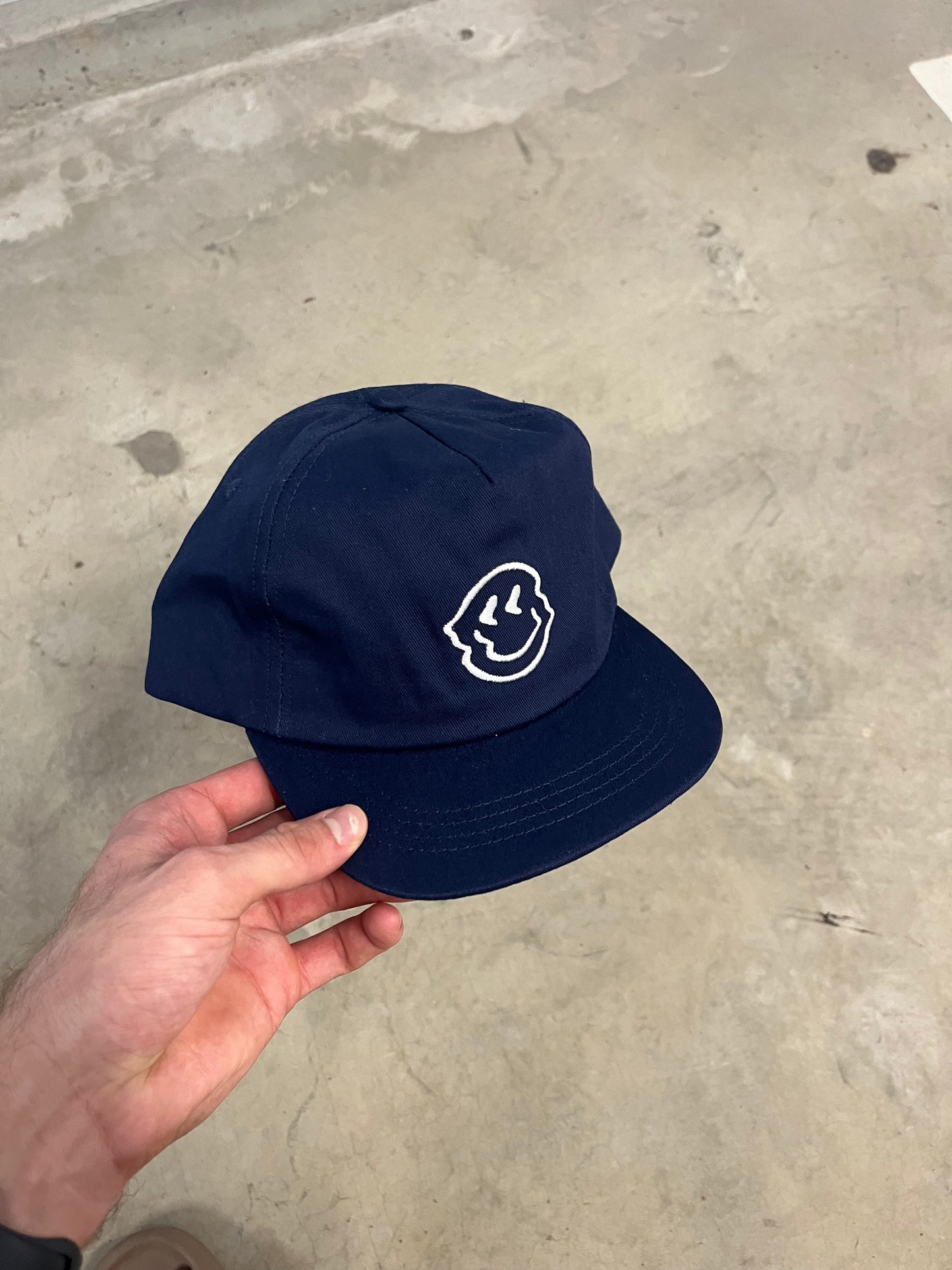 Navy Blue Urban Smiles Cap