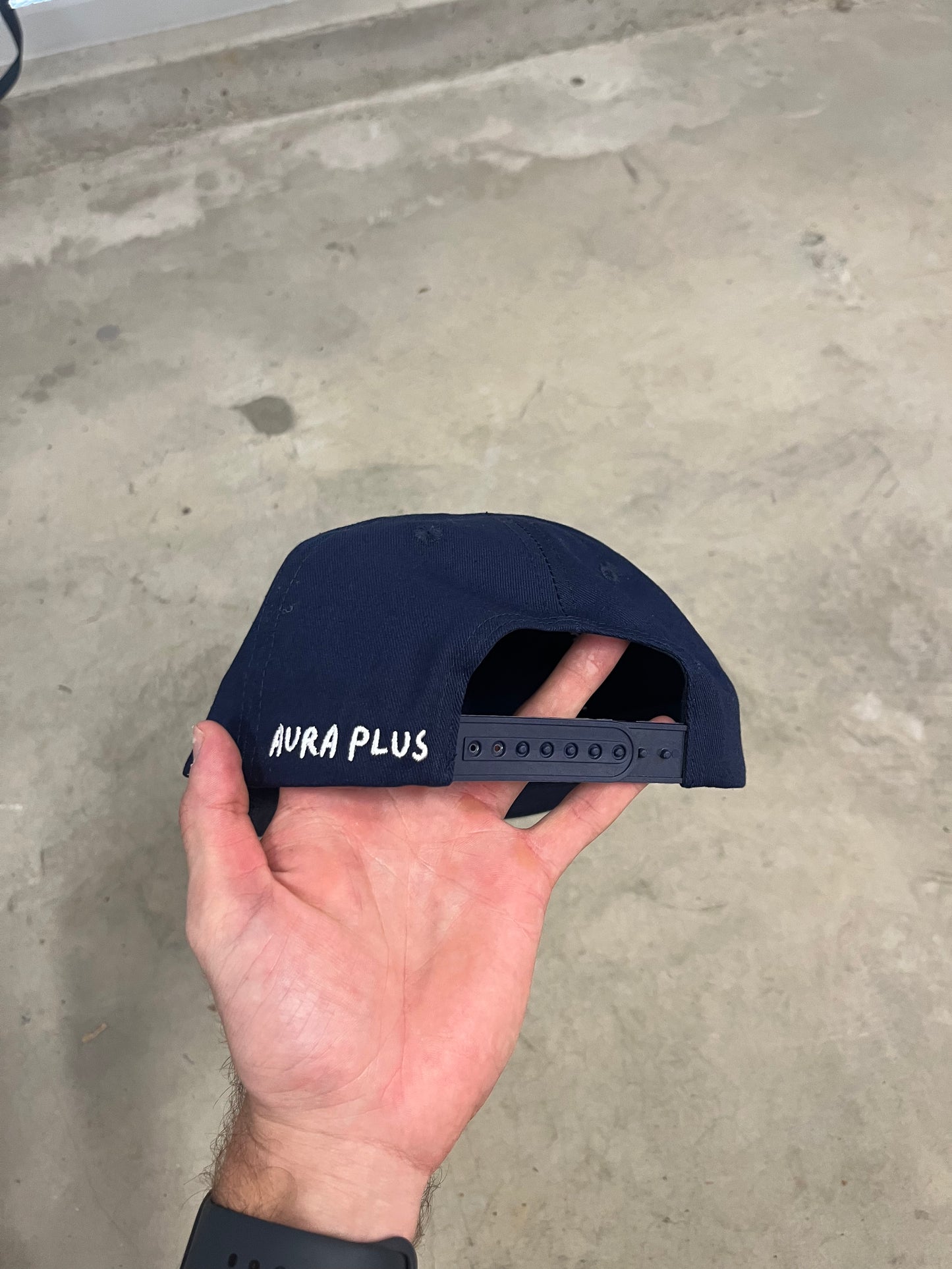 Navy Blue Urban Smiles Cap