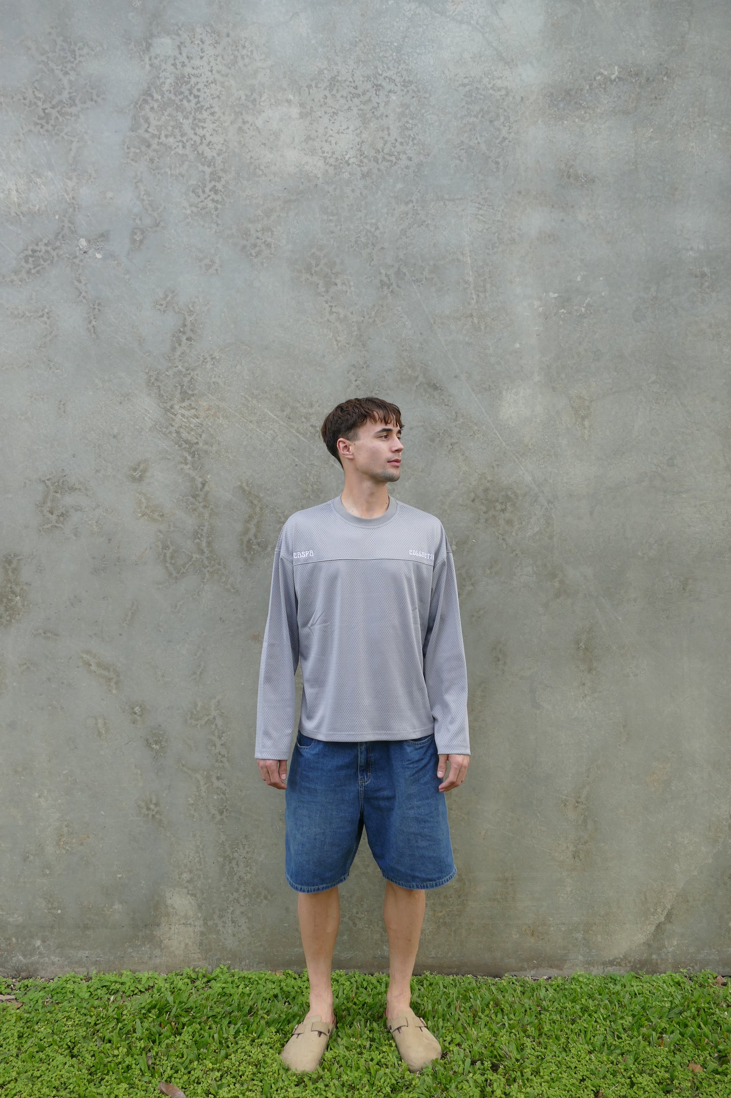 After Dark Long Sleeve Mesh Tee