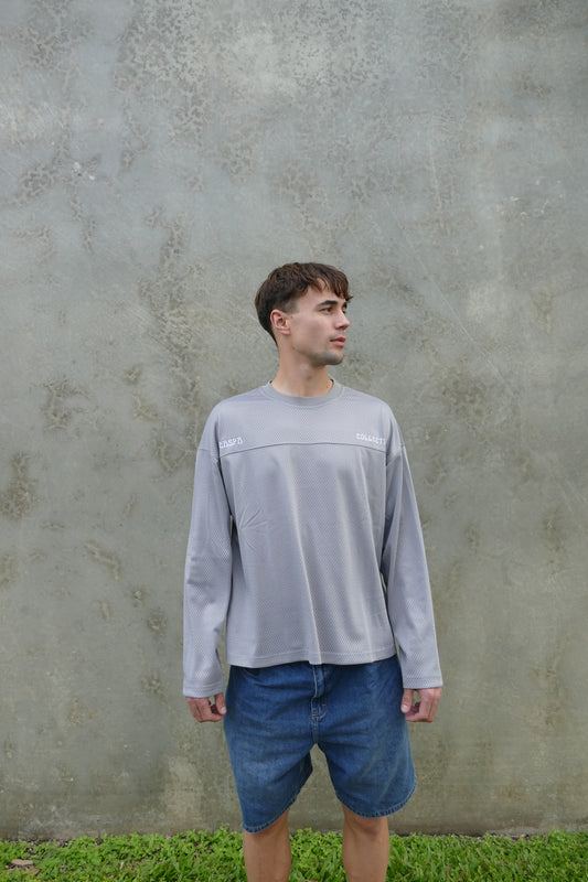 After Dark Long Sleeve Mesh Tee